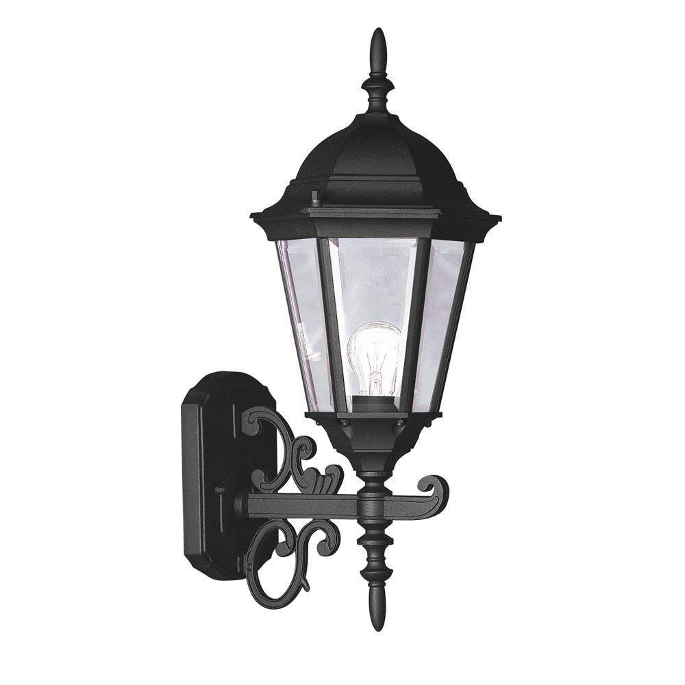 Livex Lighting 7556-04 Hamilton Outdoor Wall Lantern in Black 